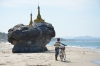 The 2 iconic pagodas, approximately 1 km north from Lovers Island